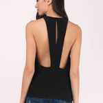 Tobi Black Strappy Tank Top Photo 1