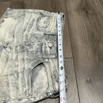 True Religion Scout Boyfriend High Rise Distressed Acid Trip Gray Jean Shorts 28 Photo 9