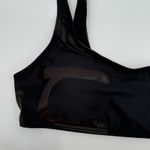 Calvin Klein Bikini Top SZ Medium NWT Sporty Logo Black Athleisure Swim Athletic Photo 8