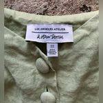 Los Angeles Apparel Nice LINEN romper 💚💚 Photo 12