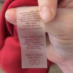 Calia By Carrie Underwood Elevate Herringbone Funnel Neck Red/Maroon Size XS Red Photo 2