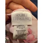 secret treasures  Pink Floral Cami Tank Top Women's Medium Photo 2