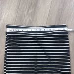 Joe B Striped Black and White Women's Bodycon Skirt Medium Photo 3