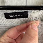 Verve Ami  gray sweater lace trim size 1X Photo 2