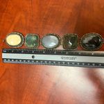 Vintage Ethnic Style Statement Bracelet with Assorted Gemstones Boho Jewelry‎ Silver Photo 9