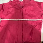 The Totes Coat Raspberry Pink Water Repellent Trench Coat Size 14 Photo 5