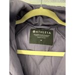 Athleta Inlet Jacket Purple Hooded Down Hybrid Softshell Zip Up Medium Photo 4