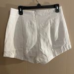 SweatyRocks  White High Waisted Double Breasted Vintage Look Cloth Shorts Photo 1
