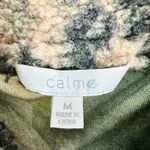 Johnny Was  Calme Printed Fleece Jacket Size Medium Leopard Astrology Celestial Photo 5