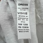 Seaspice Natalie Beach Cover Up Womens M White Open Peruvian Cotton Resort Wear Size M Photo 9