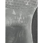 Stuart Weitzman Black Suede Kitten Heel Pumps Classic Shoes Size 8M Photo 7