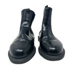 Dr. Martens  Flora Chelsea‎ Boots Pull-On Leather Polished Black Size US 9 Photo 2