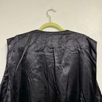 Saxony Purple Vintage Leather Vest Sz 2X Photo 6