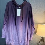 NWT BloomChic Purple Oversized 3/4 Sleeve Hoodie Size 14 Photo 1