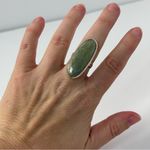 Handmade 925 Prosperity Adventurine Ring 8 3/4 Photo 1