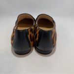 Talbots Ryan Twist Nappa Leather Leopard Calf hair loafers flats women's US 9M Photo 3