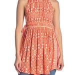 Free People NWT Midsummer's Day Tunic Tank Top - Cayenne Combo - Small Photo 4