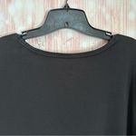 Talbots  Black 100% Pima Cotton Short Sleeve T Shirt Photo 7