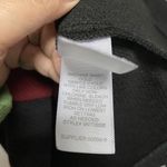 Bisou Bisou  Sz 4 Black Maroon Career Formal Dress Sheath Short Sleeve Stretch Photo 6