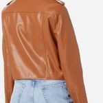 The Drop Faux Leather Moto Jacket sz M Photo 2