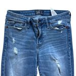 Abercrombie & Fitch Womens  Harper Low Rise Distressed Skinny Jeans - Sz 28 6 6L Photo 2