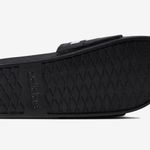 Adidas NWT in box Black and White Striped Slides. Unisex mens 7/womens 8 Photo 2