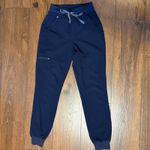 FIGS  Zamora Navy Blue PO 2456 XXS Women's Joggers Scrub Pants Medical Nurse Photo 1