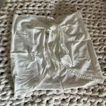 Swim cover up, sarong White Size L Photo 0