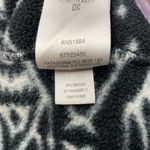 Patagonia Big Fish Ikat Print Synchilla Fleece Pullover Black White Hot Pink S Photo 7