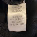 Macaron Black Eyelet Ruffle Sleeve Open Back Lined Romper Size S Photo 7