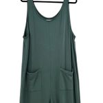 Madewell Superbrushed Pull-On Jumpsuit Green Size XL Photo 4