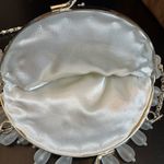 Dainty White Beaded Clutch Photo 6