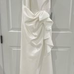XScape One Shoulder Scuba Ruffle Gown Photo 0