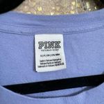 PINK - Victoria's Secret  Purple Colorful Black Sequin Bling T Shirt S/M Photo 5