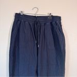 Athleta  Black Cropped Jogger Sweatpants Womens 1X Casual Athleisure Gorpcore Photo 11