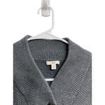 Lunya Women's Cotton Silk Pocket Henley Sweater Grey Heather Size L/XL Cozy Gray Photo 6