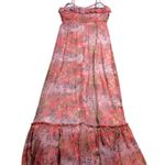 byTimo Orange Bright Field Chiffon Sleeveless Maxi Dress Womens L Size L Photo 7