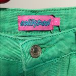 Edikted  WOMENS WIDE LEG JEANS GREEN NEW LARGE Photo 3