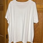 Quacker Factory  Knit Top Tee Plus 3X White Sequin Sea Turtle Short Sleeve Photo 5