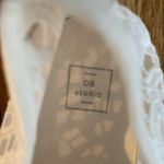 David's Bridal NWOT David’s Bridal White Lace Sneakers Photo 2