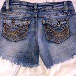 Bongo ‼️Price is Firm‼️ Jean shorts VTG highly distressed size 1 GUC Photo 4