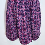 Taylor Burgundy Print Fit and Flare Dress Size 12 Wedding Guest Dress Purple Photo 2