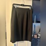 Eileen Fisher  Washable Flex Ponte Straight Skirt In Black Photo 5