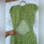 Reformation  Gavin Dress Samantha in green floral size 6 Photo 8