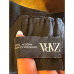 ZARA  Shorts Women XS Black High Rise Pleated Front Short Gothic Preppy Outdoor‎ Photo 6