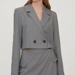 Pull & Bear  Cropped Blazer and mini Skirt Set Photo 1