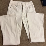 American Eagle White Super High-Rise Flare Stretch  Jeans 6 Photo 0