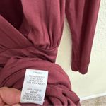 Young Fabulous and Broke NWT Brown Jane Genesis Ruched Midi Dress Asymmetrical S Photo 7