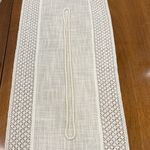 Vintage Long Beaded Necklace White Photo 1