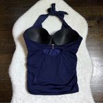 Athleta  36 B/C Navy Aqualuxe Bra Cup 2-Way Tankini Photo 5